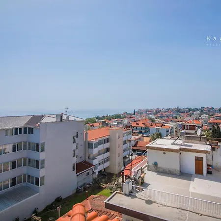 Lägenhet Luxe Panorama Penthouse With Private Jacuzzi, Bbq And Sea View Nea Kallikrateia